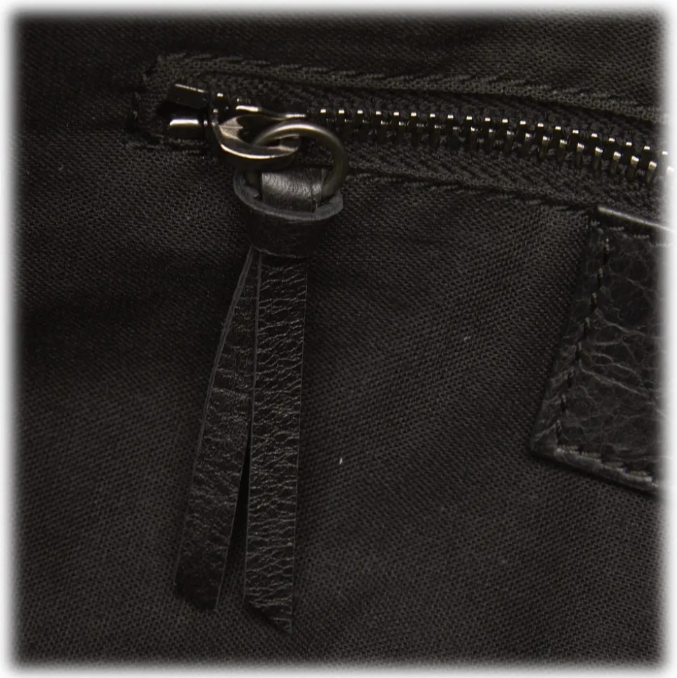 Balenciaga Vintage - Motocross Pony Hair Classic City Bag - Brown - Pony Hair and Leather Handbag - Luxury High Quality - Avvenice