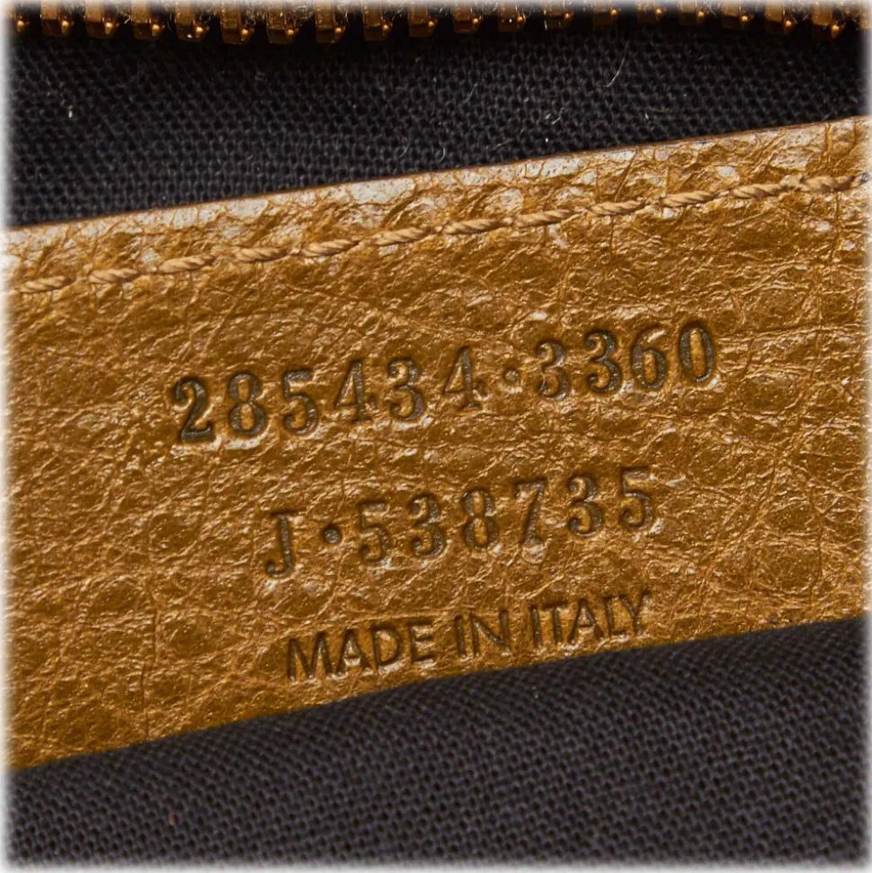 Balenciaga Vintage - Motocross Canvas Giant Town Bag - Brown Beige - Leather and Canvas Handbag - Luxury High Quality - Avvenice