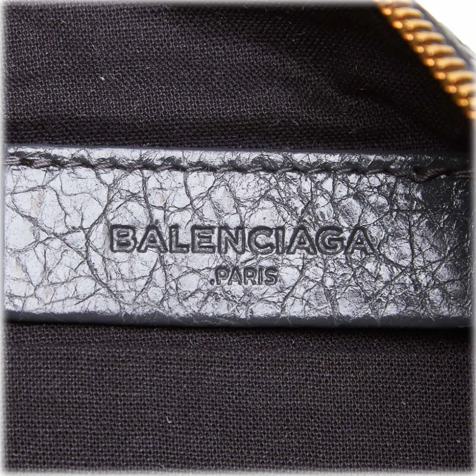 Balenciaga Vintage - Motocross Giant Clutch Arena Bag - Grey - Leather Handbag - Luxury High Quality - Avvenice
