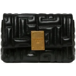 Balmain - 1945 Mini Bag - Black - Balmain Exclusive Luxury Collection - Avvenice