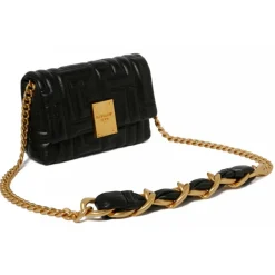 Balmain - 1945 Mini Bag - Black - Balmain Exclusive Luxury Collection - Avvenice