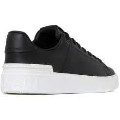 Balmain - B-Court Sneakers - Black - Balmain Exclusive Luxury Collection - Avvenice