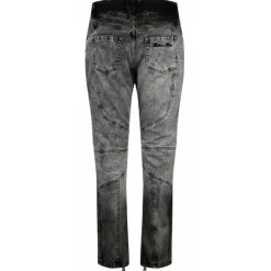 Balmain - Biker Jeans - Dark Grey - Balmain Exclusive Luxury Collection - Avvenice