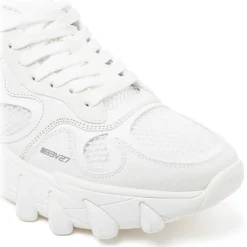 Balmain - Calf Leather Sneakers - White - Balmain Exclusive Luxury Collection - Avvenice