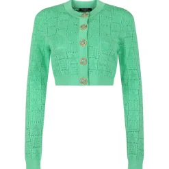 Balmain - Cardigan - Light Green - Balmain Exclusive Luxury Collection - Avvenice
