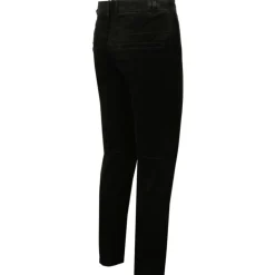 Balmain - Cotton Suede Cropped Trousers - Black - Balmain Exclusive Luxury Collection - Avvenice