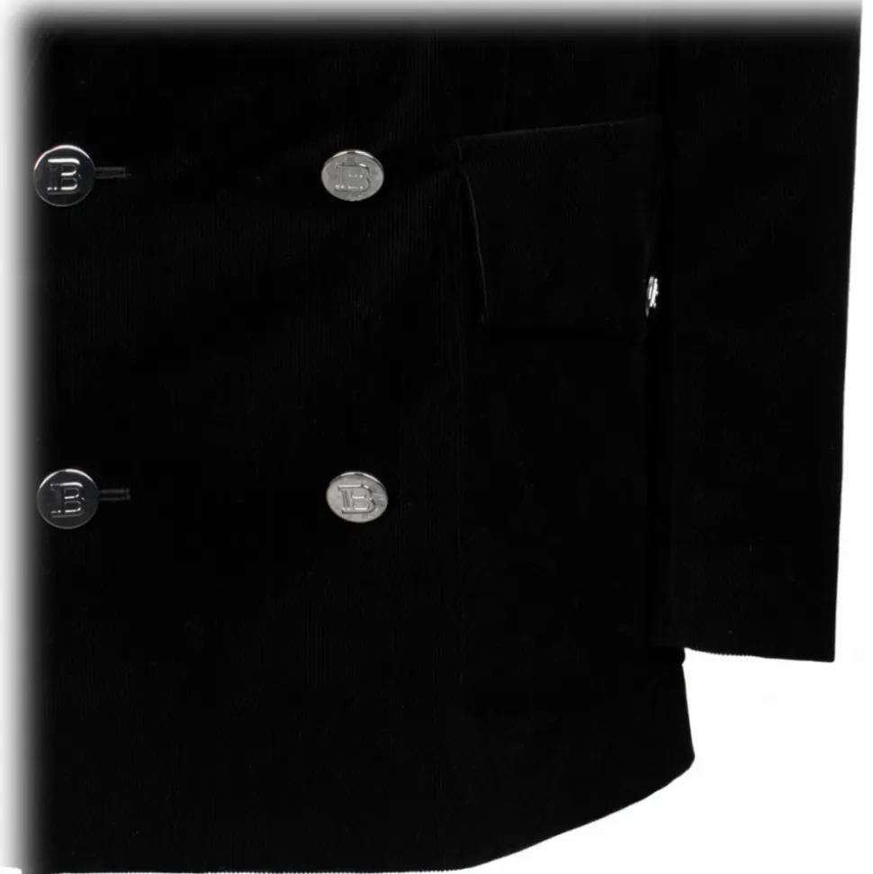 Balmain - Double-Breasted Blazer - Black - Balmain Exclusive Luxury Collection - Avvenice