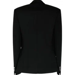 Balmain - Double-Breasted Blazer - Black - Balmain Exclusive Luxury Collection - Avvenice
