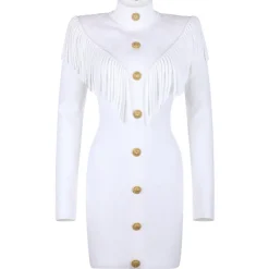 Balmain - Dress - White - Balmain Exclusive Luxury Collection - Avvenice