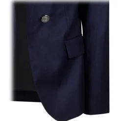 Balmain - Embossed Buttons Blazer - Blue - Balmain Exclusive Luxury Collection - Avvenice