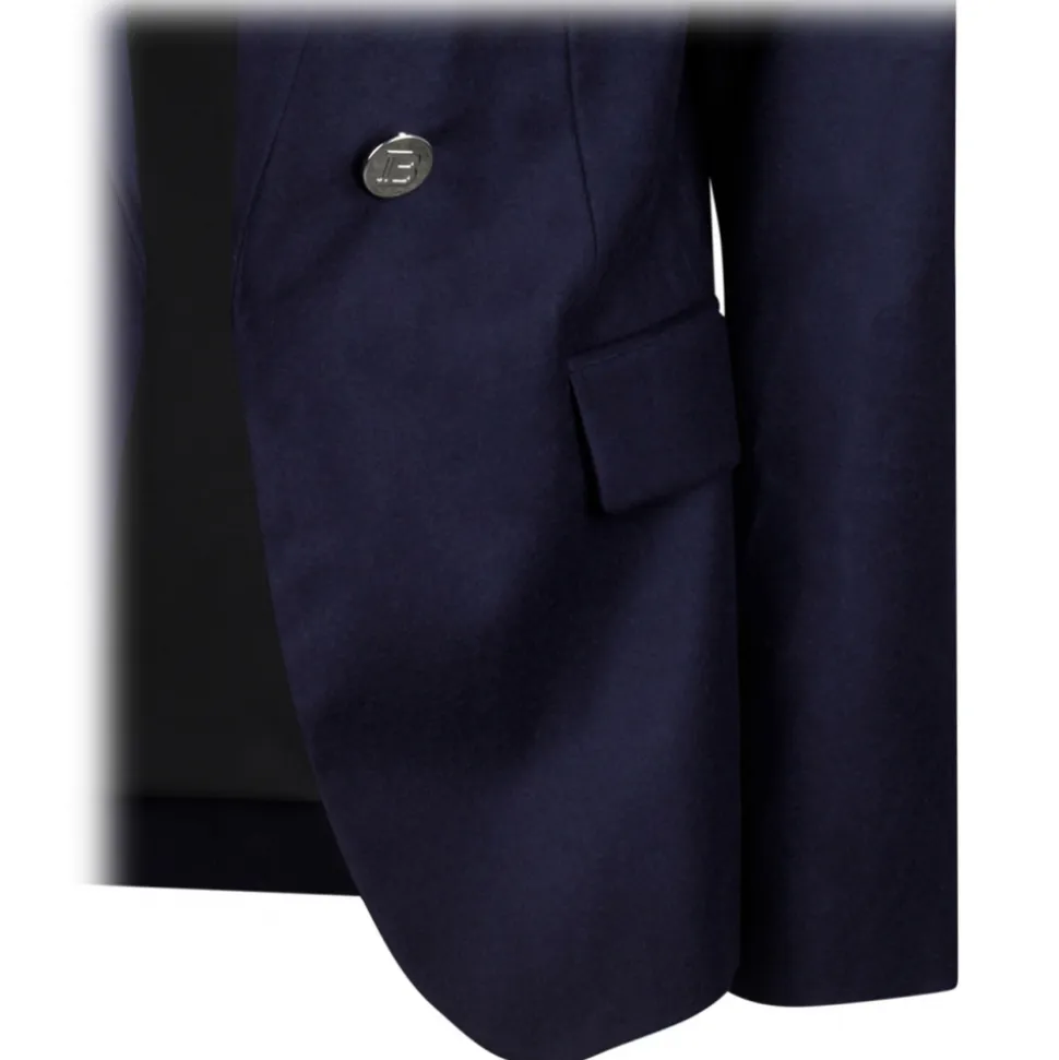 Balmain - Embossed Buttons Blazer - Blue - Balmain Exclusive Luxury Collection - Avvenice