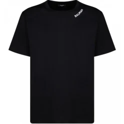 Balmain - Embroidered T-Shirt - Black - Balmain Exclusive Luxury Collection - Avvenice