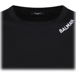 Balmain - Embroidered T-Shirt - Black - Balmain Exclusive Luxury Collection - Avvenice