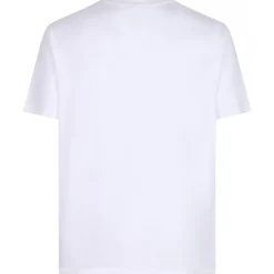 Balmain - Flocked Coin T-Shirt - White - Balmain Exclusive Luxury Collection - Avvenice