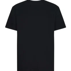 Balmain - Flocked Logo T-Shirt - Black - Balmain Exclusive Luxury Collection - Avvenice