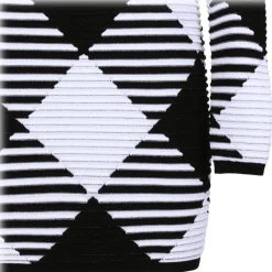 Balmain - Gingham Knit Mini Dress - Black White - Balmain Exclusive Luxury Collection - Avvenice