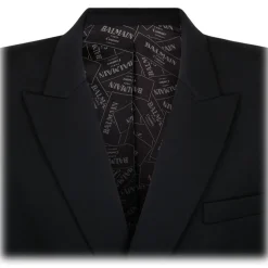Balmain - Grain de Poudre Blazer - Black - Balmain Exclusive Luxury Collection - Avvenice