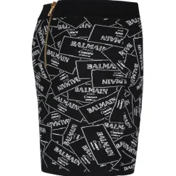 Balmain - Jacquard Pattern Skirt - Black - Balmain Exclusive Luxury Collection - Avvenice