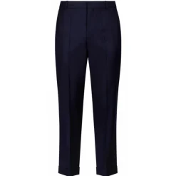 Balmain - Jacquard Trousers - Marine Blue - Balmain Exclusive Luxury Collection - Avvenice
