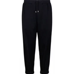 Balmain - Jogger Style Trousers - Marine Blue - Balmain Exclusive Luxury Collection - Avvenice