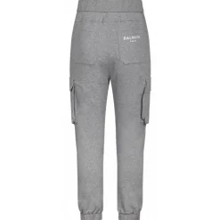 Balmain - Jogging Bottoms - Grey - Balmain Exclusive Luxury Collection - Avvenice
