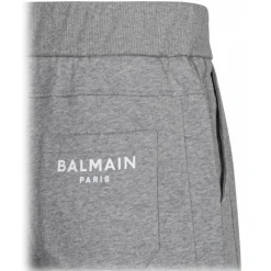 Balmain - Jogging Bottoms - Grey - Balmain Exclusive Luxury Collection - Avvenice