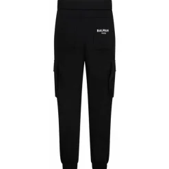 Balmain - Jogging Bottoms - Black - Balmain Exclusive Luxury Collection - Avvenice