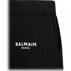 Balmain - Jogging Bottoms - Black - Balmain Exclusive Luxury Collection - Avvenice