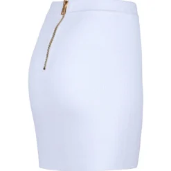 Balmain - Knit Skirt - White - Balmain Exclusive Luxury Collection - Avvenice