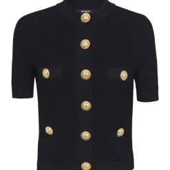Balmain - Knitted Cardigan - Black - Balmain Exclusive Luxury Collection - Avvenice