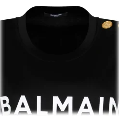 Balmain - Logo Print Tank Top - Black - Balmain Exclusive Luxury Collection - Avvenice