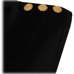 Balmain - Logo Print Tank Top - Black - Balmain Exclusive Luxury Collection - Avvenice