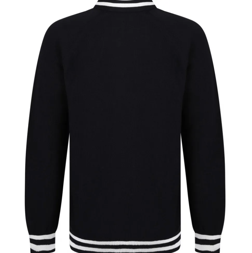 Balmain - Longsleeves Polo Shirt - Black - Balmain Exclusive Luxury Collection - Avvenice