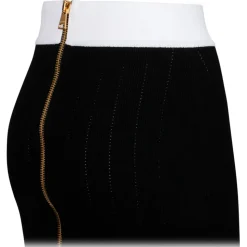 Balmain - Midi Skirt - Black White - Balmain Exclusive Luxury Collection - Avvenice