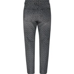 Balmain - Monogram Jacquard Jeans - Black White - Balmain Exclusive Luxury Collection - Avvenice