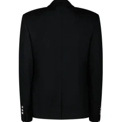 Balmain - Open Front Blazer Jacket - Black - Balmain Exclusive Luxury Collection - Avvenice