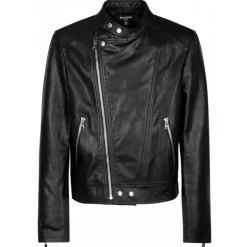 Balmain - Polished Finish Jacket - Black - Balmain Exclusive Luxury Collection - Avvenice