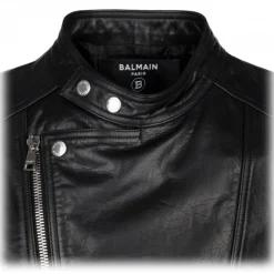 Balmain - Polished Finish Jacket - Black - Balmain Exclusive Luxury Collection - Avvenice