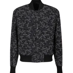 Balmain - Printed Bomber Jacket - Black - Balmain Exclusive Luxury Collection - Avvenice