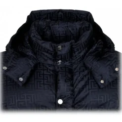 Balmain - Puffer Jacket - Navy Blue - Balmain Exclusive Luxury Collection - Avvenice