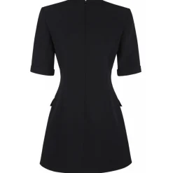 Balmain - Tailored Mini Dress - Black - Balmain Exclusive Luxury Collection - Avvenice