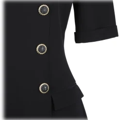 Balmain - Tailored Mini Dress - Black - Balmain Exclusive Luxury Collection - Avvenice