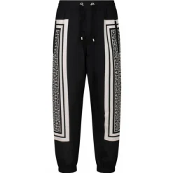 Balmain - Track Pants - Black Beige - Balmain Exclusive Luxury Collection - Avvenice