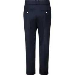 Balmain - Trouser Knitwear - Navy Blue - Balmain Exclusive Luxury Collection - Avvenice