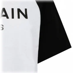 Balmain - T-Shirt - Black White - Balmain Exclusive Luxury Collection - Avvenice