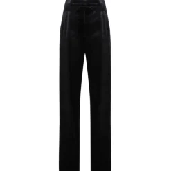 Balmain - Velvet Trousers - Black - Balmain Exclusive Luxury Collection - Avvenice