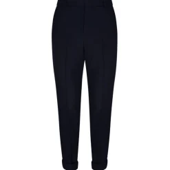 Balmain - Virgin Wool Tailored Trousers - Navy Blue - Balmain Exclusive Luxury Collection - Avvenice