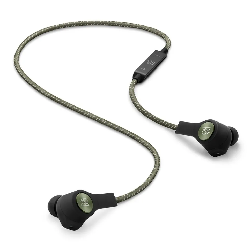 Bang & Olufsen - B&O Play - Beoplay H5 - Moss Green - Wireless Earphones for Music Lovers Who Live to Move - Avvenice