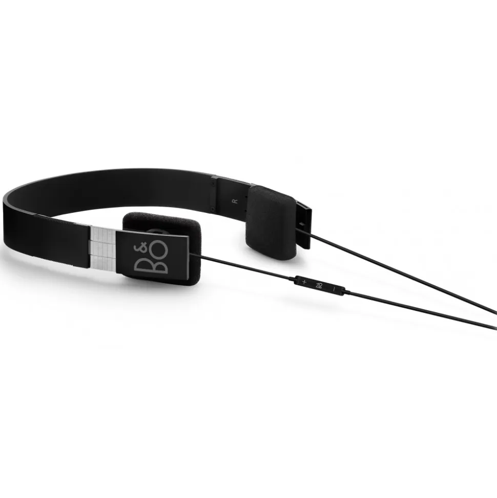 Bang & Olufsen - B&O Play - Form 2i - Black - Lightweight and Ergonomic Retro Chic Designed Headphone - Avvenice