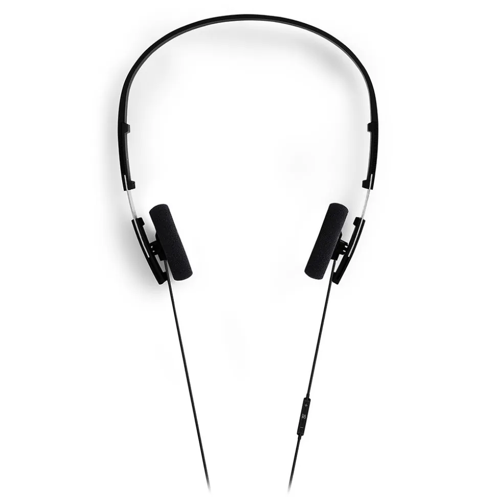 Bang & Olufsen - B&O Play - Form 2i - Black - Lightweight and Ergonomic Retro Chic Designed Headphone - Avvenice